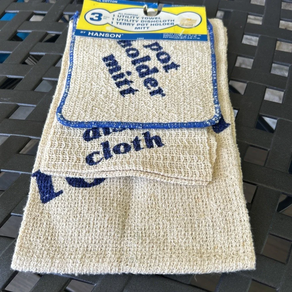 Vintage Cleaning‎ Dish Cloth  80's
